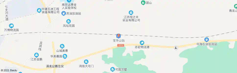 镇江宝华山_公交站地图_镇江公交_妙搜公交查询2025