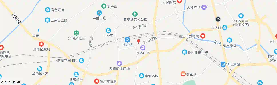 镇江汽车站_公交站地图_镇江公交_妙搜公交查询2025