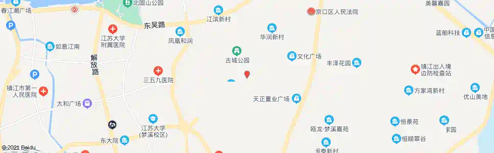 镇江中医院站_公交站地图_镇江公交_妙搜公交查询2025