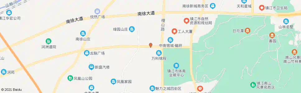 镇江二人医_公交站地图_镇江公交_妙搜公交查询2025
