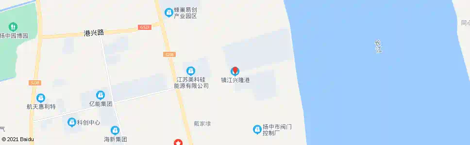 镇江兴隆港站_公交站地图_镇江公交_妙搜公交查询2025
