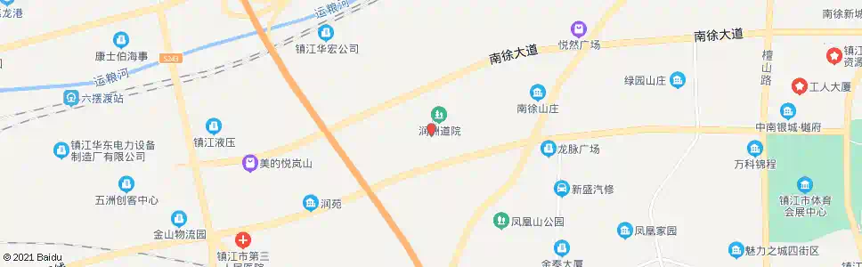 镇江喻家湾_公交站地图_镇江公交_妙搜公交查询2025