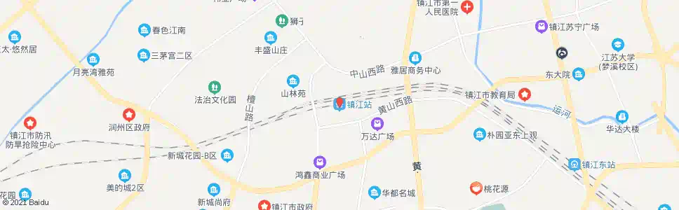 镇江梅墓_公交站地图_镇江公交_妙搜公交查询2025