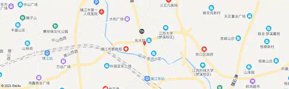 镇江影剧院站_公交站地图_镇江公交_妙搜公交查询2025