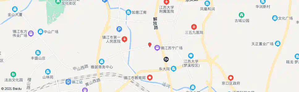 镇江大市口西站_公交站地图_镇江公交_妙搜公交查询2025