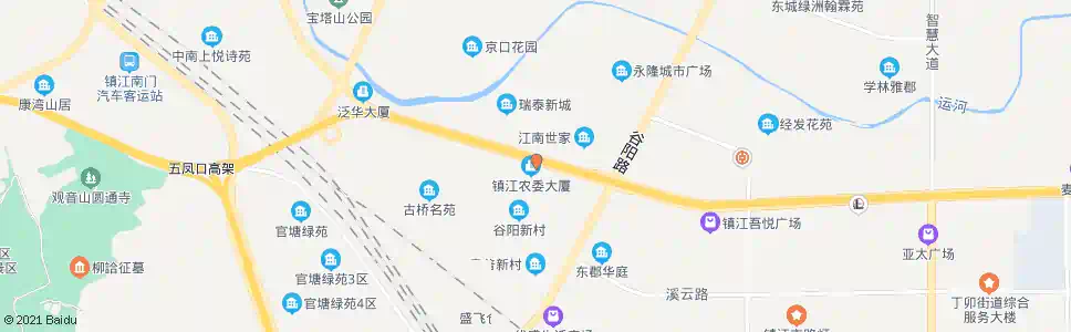 镇江解放军农村_公交站地图_镇江公交_妙搜公交查询2025