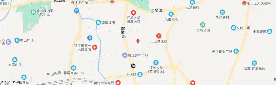镇江爱尚银家站_公交站地图_镇江公交_妙搜公交查询2025
