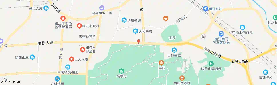 镇江天和星城南站_公交站地图_镇江公交_妙搜公交查询2025