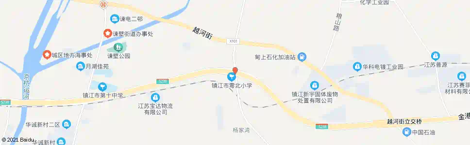 镇江下虞_公交站地图_镇江公交_妙搜公交查询2025