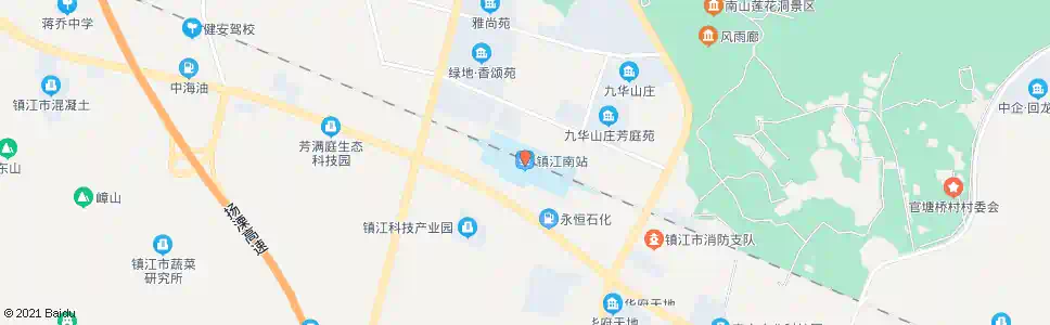 镇江戴家门路南站_公交站地图_镇江公交_妙搜公交查询2025