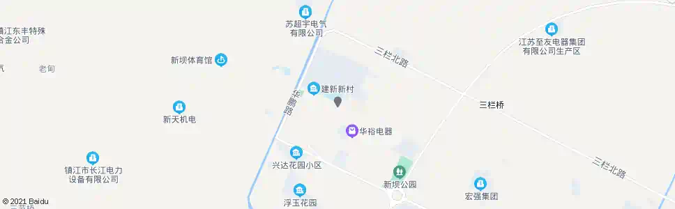 镇江新坝中心校站_公交站地图_镇江公交_妙搜公交查询2025