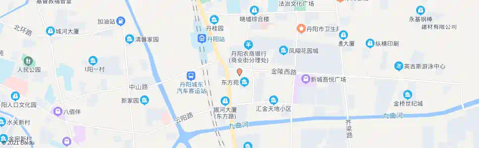 镇江东方商城_公交站地图_镇江公交_妙搜公交查询2025