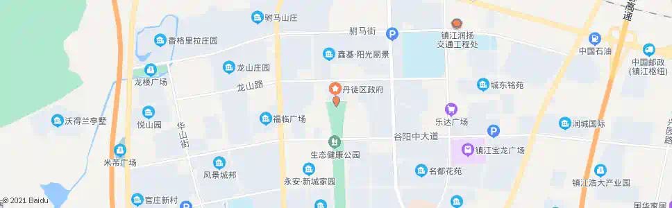 镇江人民广场_公交站地图_镇江公交_妙搜公交查询2025