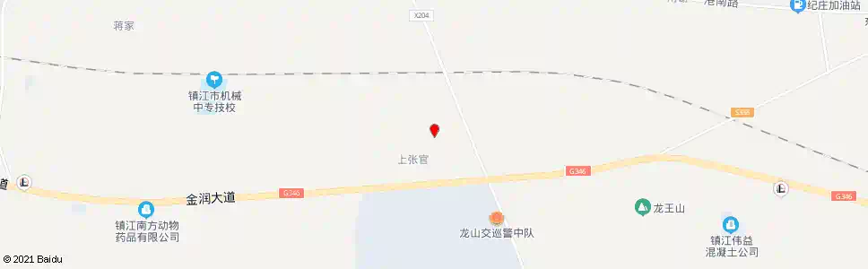 镇江下张官村_公交站地图_镇江公交_妙搜公交查询2025