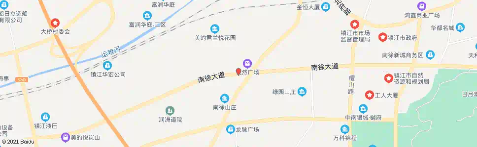 镇江四摆渡西站_公交站地图_镇江公交_妙搜公交查询2025