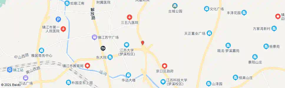 镇江梦溪广场北站_公交站地图_镇江公交_妙搜公交查询2025