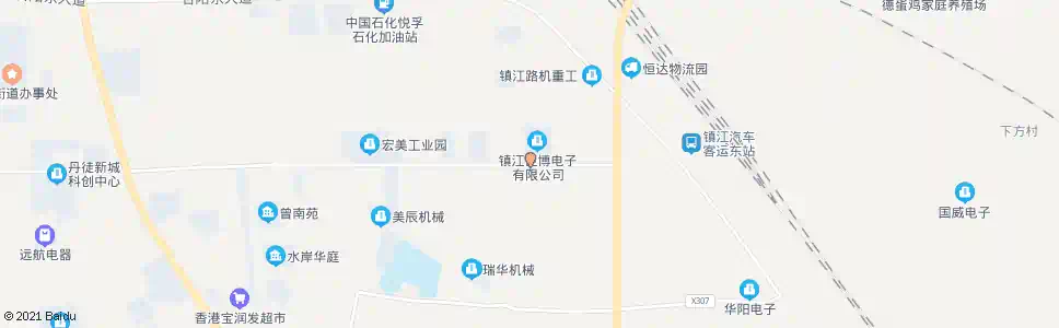 镇江后北村北站_公交站地图_镇江公交_妙搜公交查询2025