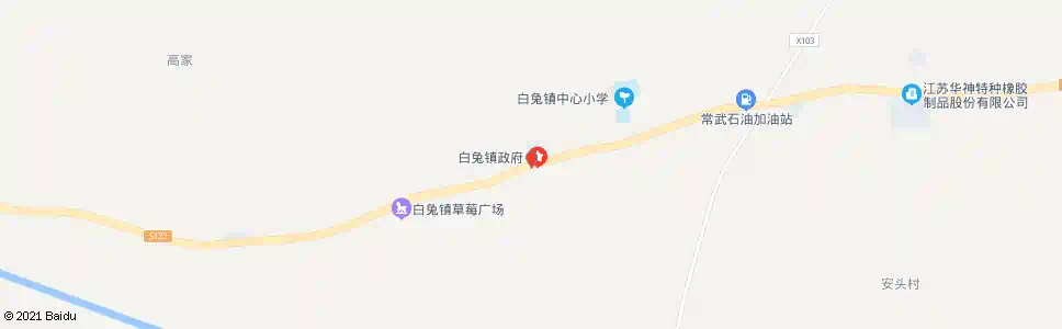 镇江白兔中学_公交站地图_镇江公交_妙搜公交查询2025