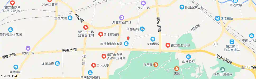镇江润州工商分局_公交站地图_镇江公交_妙搜公交查询2025