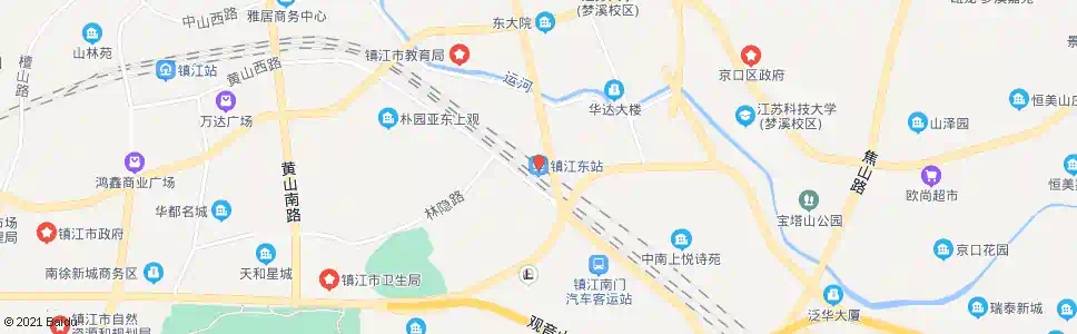 镇江宝堰东_公交站地图_镇江公交_妙搜公交查询2025