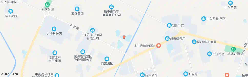 镇江新坝中学站_公交站地图_镇江公交_妙搜公交查询2025
