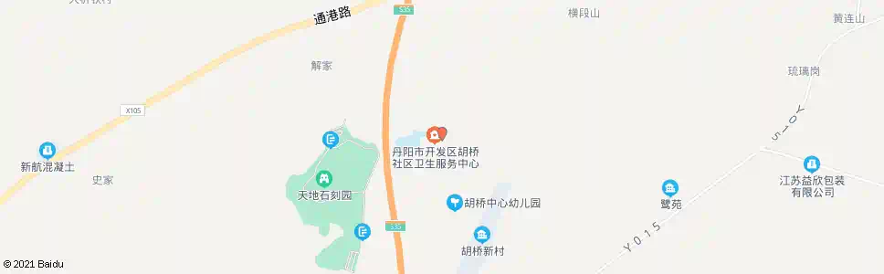 镇江胡桥_公交站地图_镇江公交_妙搜公交查询2025
