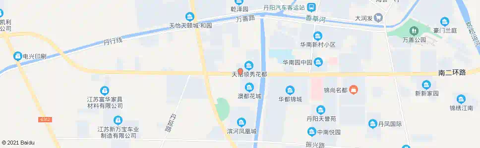 镇江奥都花城_公交站地图_镇江公交_妙搜公交查询2025