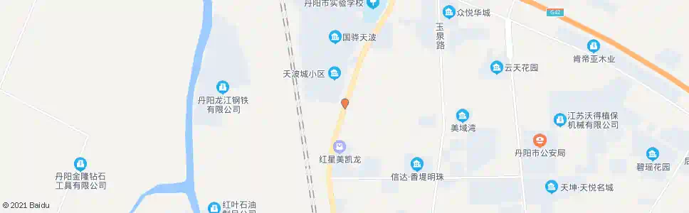 镇江天波城南_公交站地图_镇江公交_妙搜公交查询2025