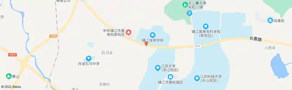 镇江石山湾_公交站地图_镇江公交_妙搜公交查询2025