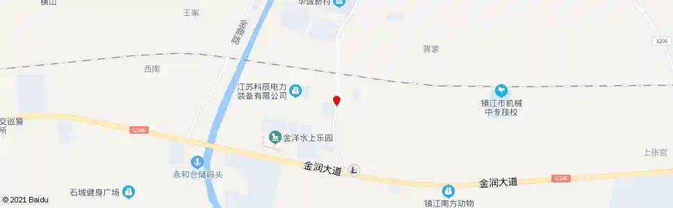 镇江李华村南站_公交站地图_镇江公交_妙搜公交查询2025