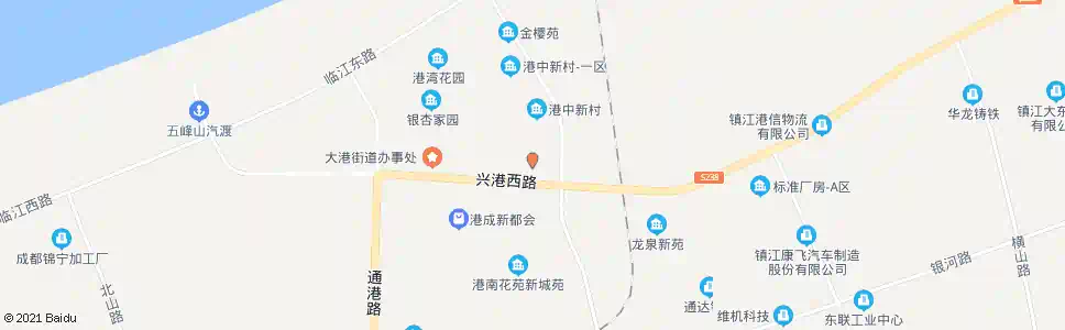 镇江新区人民医院_公交站地图_镇江公交_妙搜公交查询2025