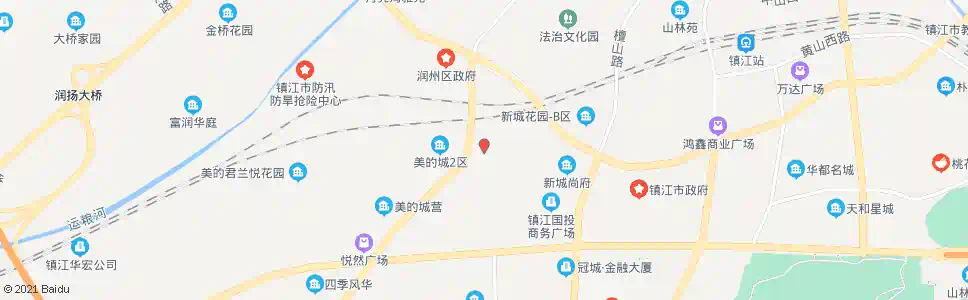 镇江后巷中学_公交站地图_镇江公交_妙搜公交查询2025