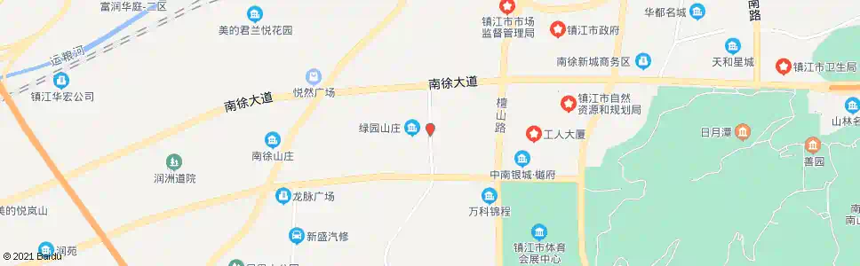 镇江御桥港路北站_公交站地图_镇江公交_妙搜公交查询2025