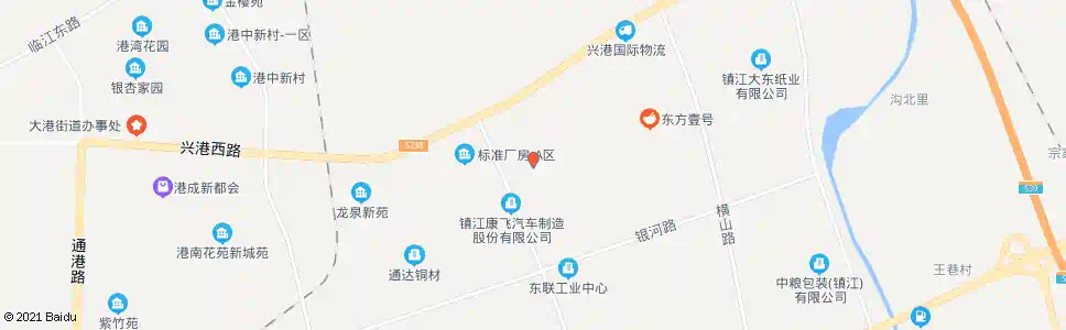 镇江东方分厂_公交站地图_镇江公交_妙搜公交查询2025