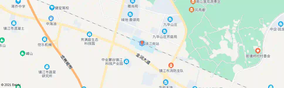 镇江疾病中心南站_公交站地图_镇江公交_妙搜公交查询2025