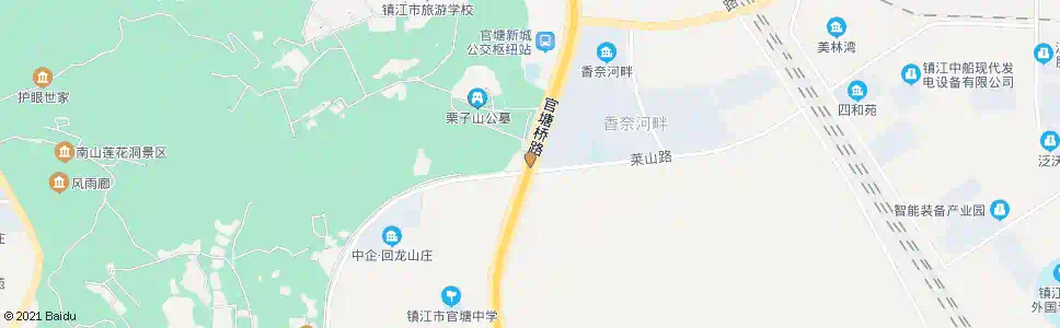 镇江三里岗_公交站地图_镇江公交_妙搜公交查询2025