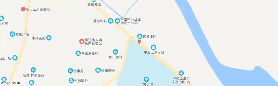 镇江卢家圩_公交站地图_镇江公交_妙搜公交查询2025