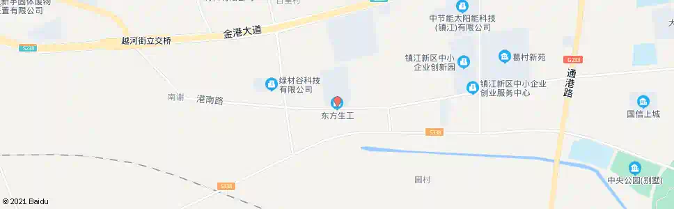 镇江东方生工_公交站地图_镇江公交_妙搜公交查询2025