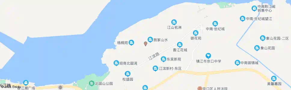 镇江山水广场_公交站地图_镇江公交_妙搜公交查询2025