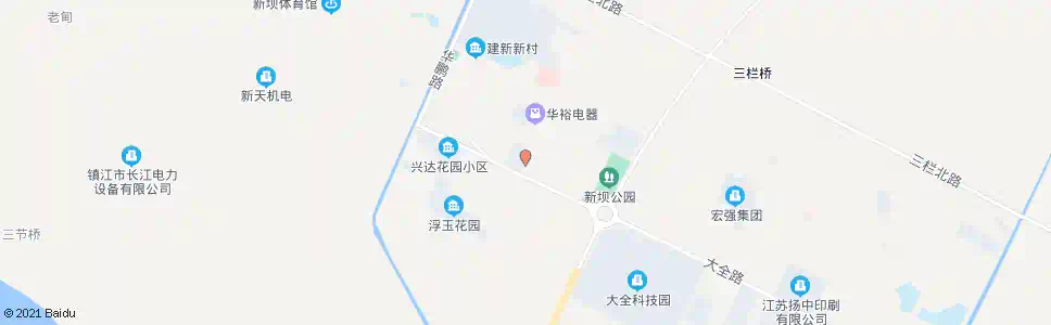 镇江新坝农贸市场站_公交站地图_镇江公交_妙搜公交查询2025