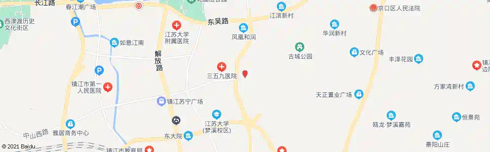镇江外国语小学站_公交站地图_镇江公交_妙搜公交查询2025
