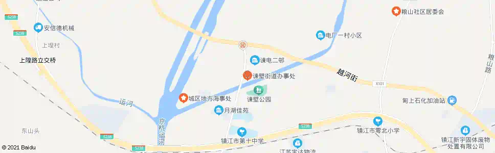 镇江谏壁公交站_公交站地图_镇江公交_妙搜公交查询2025