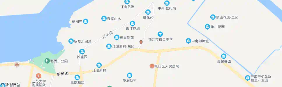 镇江东吴路_公交站地图_镇江公交_妙搜公交查询2025