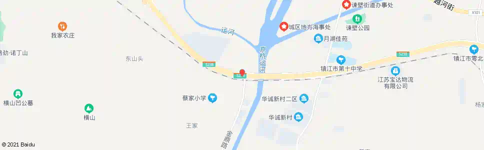 镇江蔡家村_公交站地图_镇江公交_妙搜公交查询2025