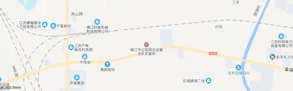 镇江交巡警支队_公交站地图_镇江公交_妙搜公交查询2025