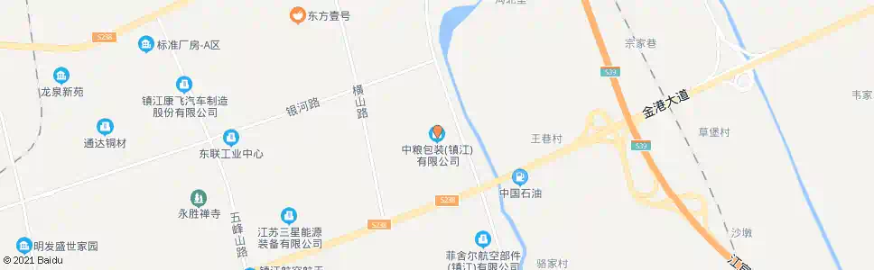 镇江中粮包装_公交站地图_镇江公交_妙搜公交查询2025