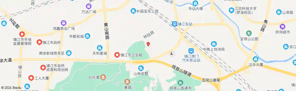 镇江林隐路公交停车场_公交站地图_镇江公交_妙搜公交查询2025