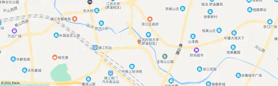 镇江青年广场北站(镇江市口腔医院)_公交站地图_镇江公交_妙搜公交查询2025