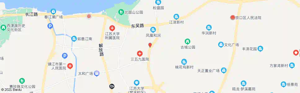 镇江农业银行站_公交站地图_镇江公交_妙搜公交查询2025