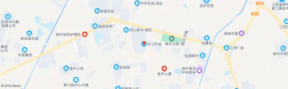 镇江长江花城站_公交站地图_镇江公交_妙搜公交查询2025
